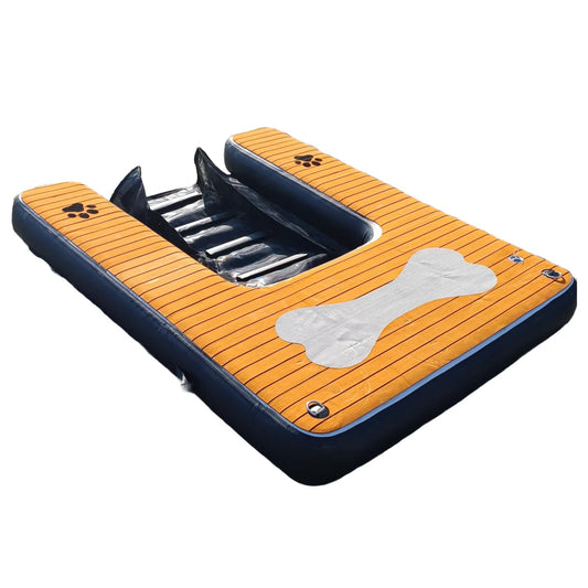 BalaFloat Inflatable Water Ramp for Dogs, 2 m x 1.5 m x 0.2 m