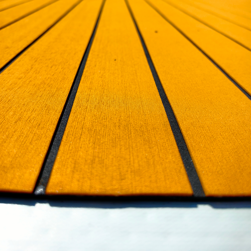 yourFLOAT Prime 4×2 – Teak EVA schwimmende Terrasse