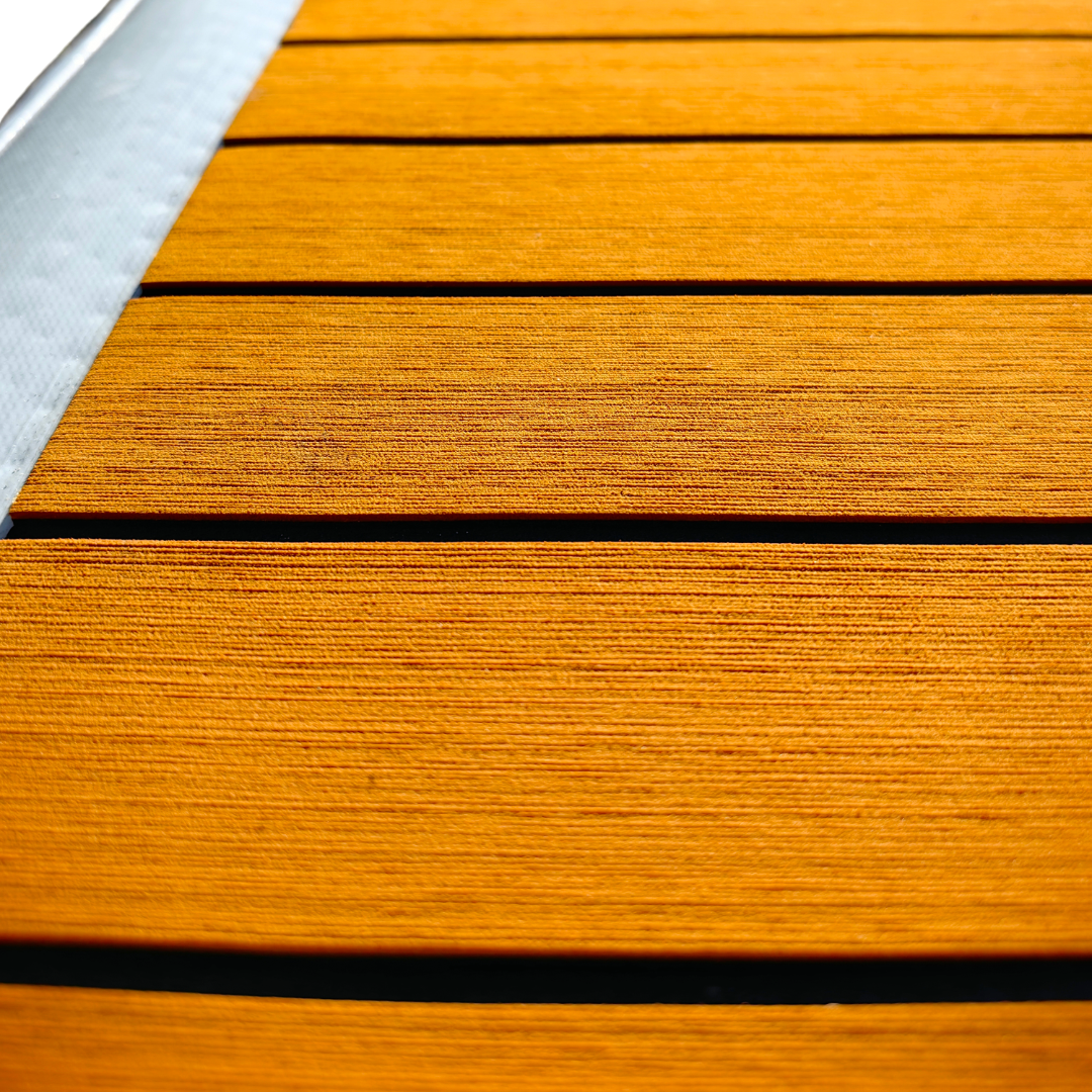yourFLOAT Prime 4×2 – Teak EVA schwimmende Terrasse